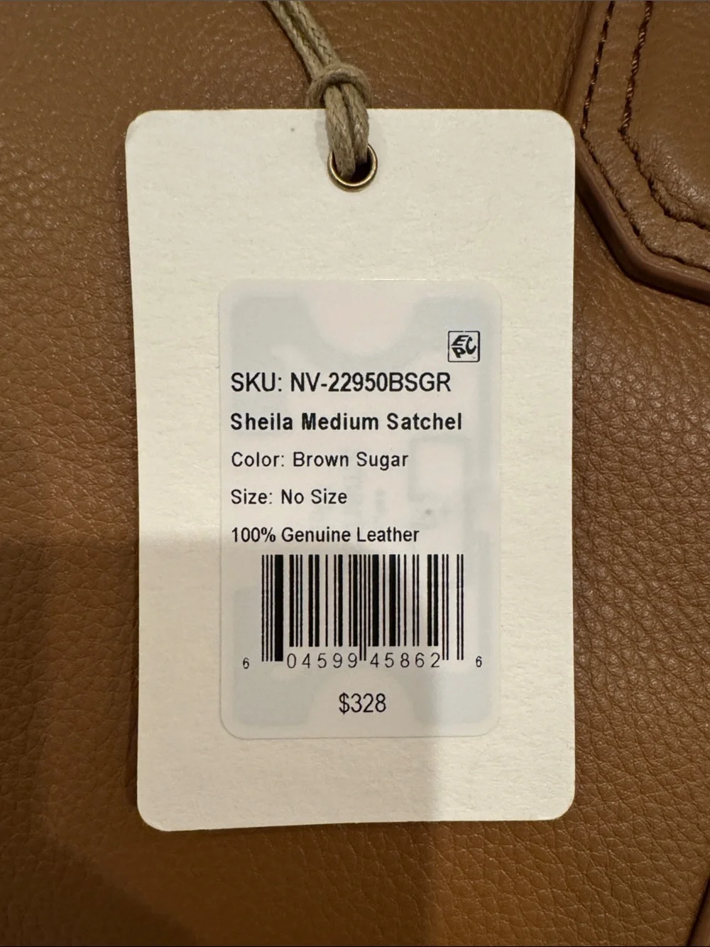 HOBO Sheila Medium Satchel in Brown Sugar Pebbled Leather